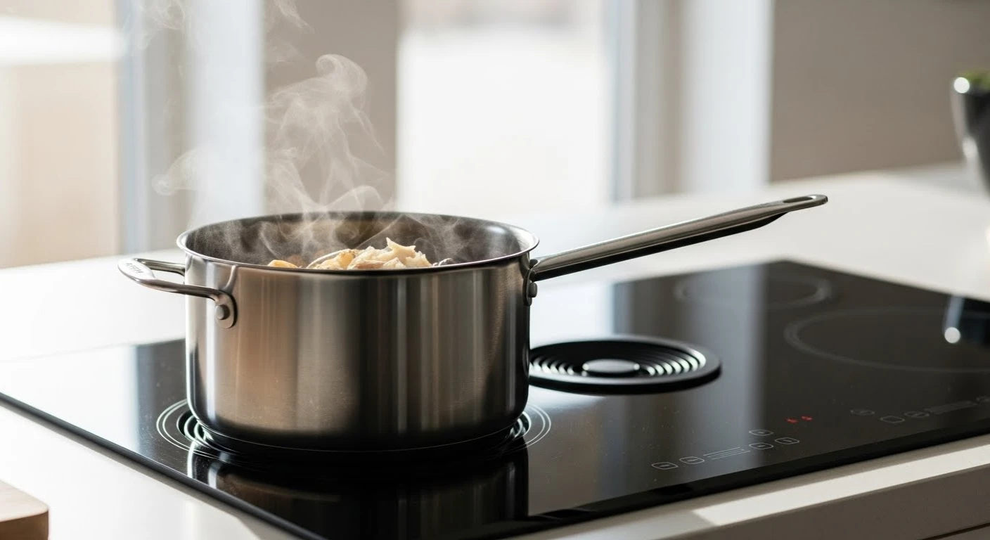 Panela de inox com base tripla e alta performance