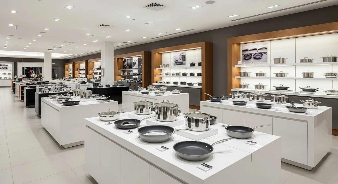 Avaliação prática de panelas e utensílios de cozinha