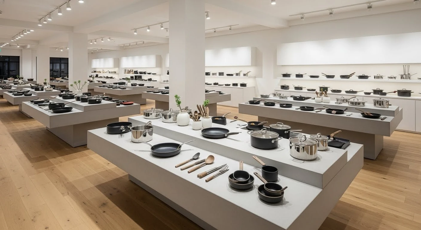 Benefícios da compra segura de panelas e utensílios