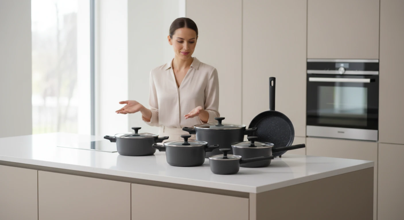 Jogo de panelas para quem valoriza estética e funcionalidade