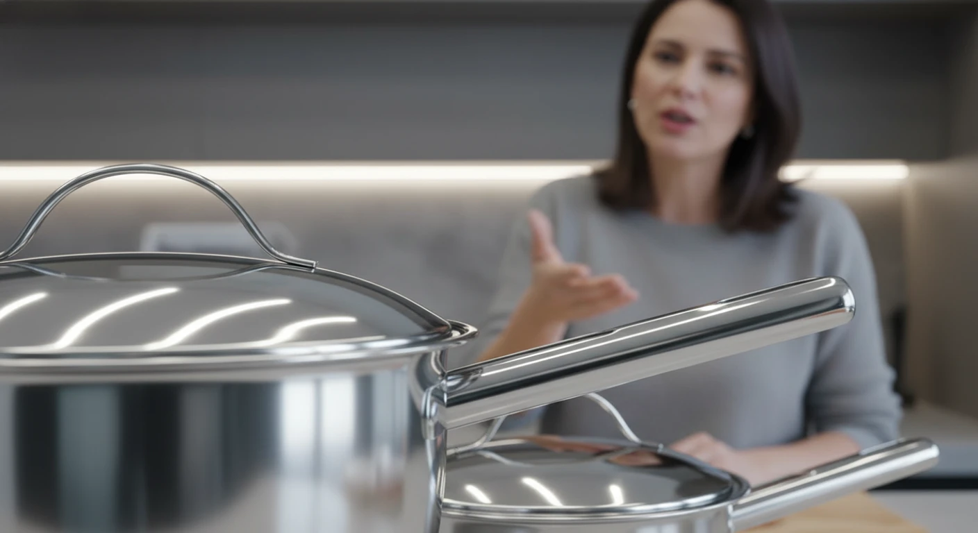 Jogo de panelas sem revestimento: quando compensa presentear