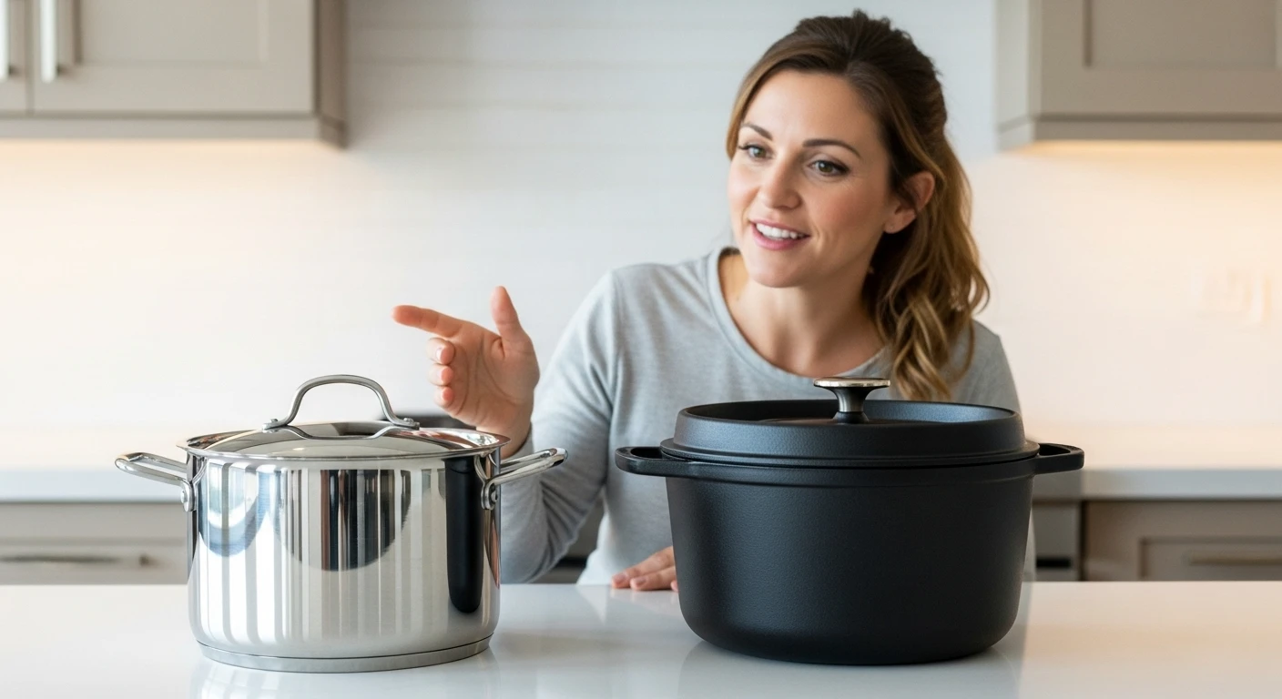 Panela com cabo longo ou curto: o que é mais prático