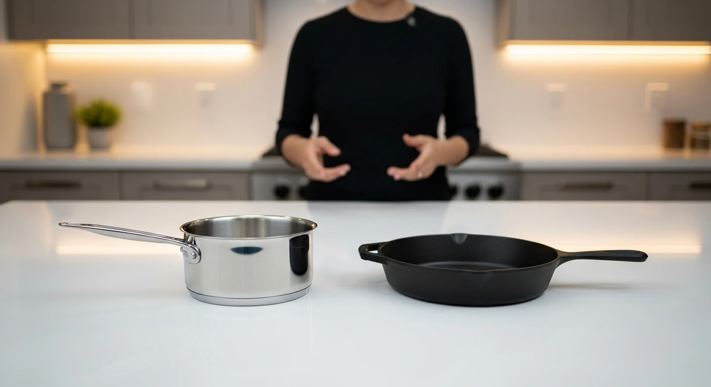 Durabilidade de panelas na rotina