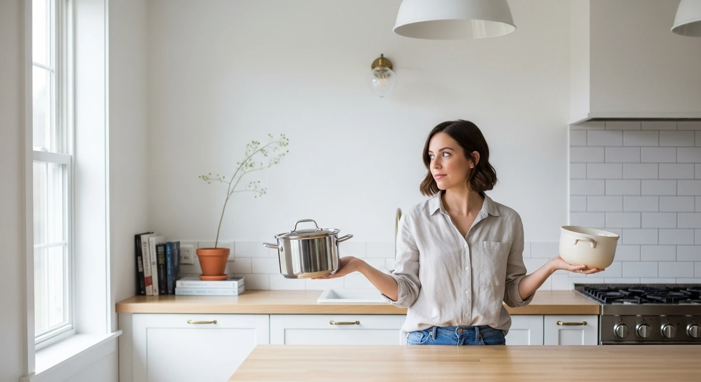 Panela tradicional ou moderna, o que muda na compra