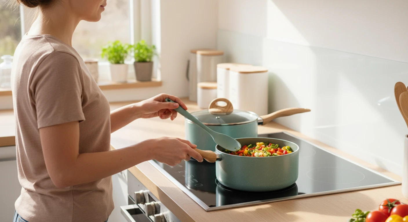 O que é panela com cabo ergonômico e como isso melhora a segurança? Panelas com design ergonômico para o uso diário seguro