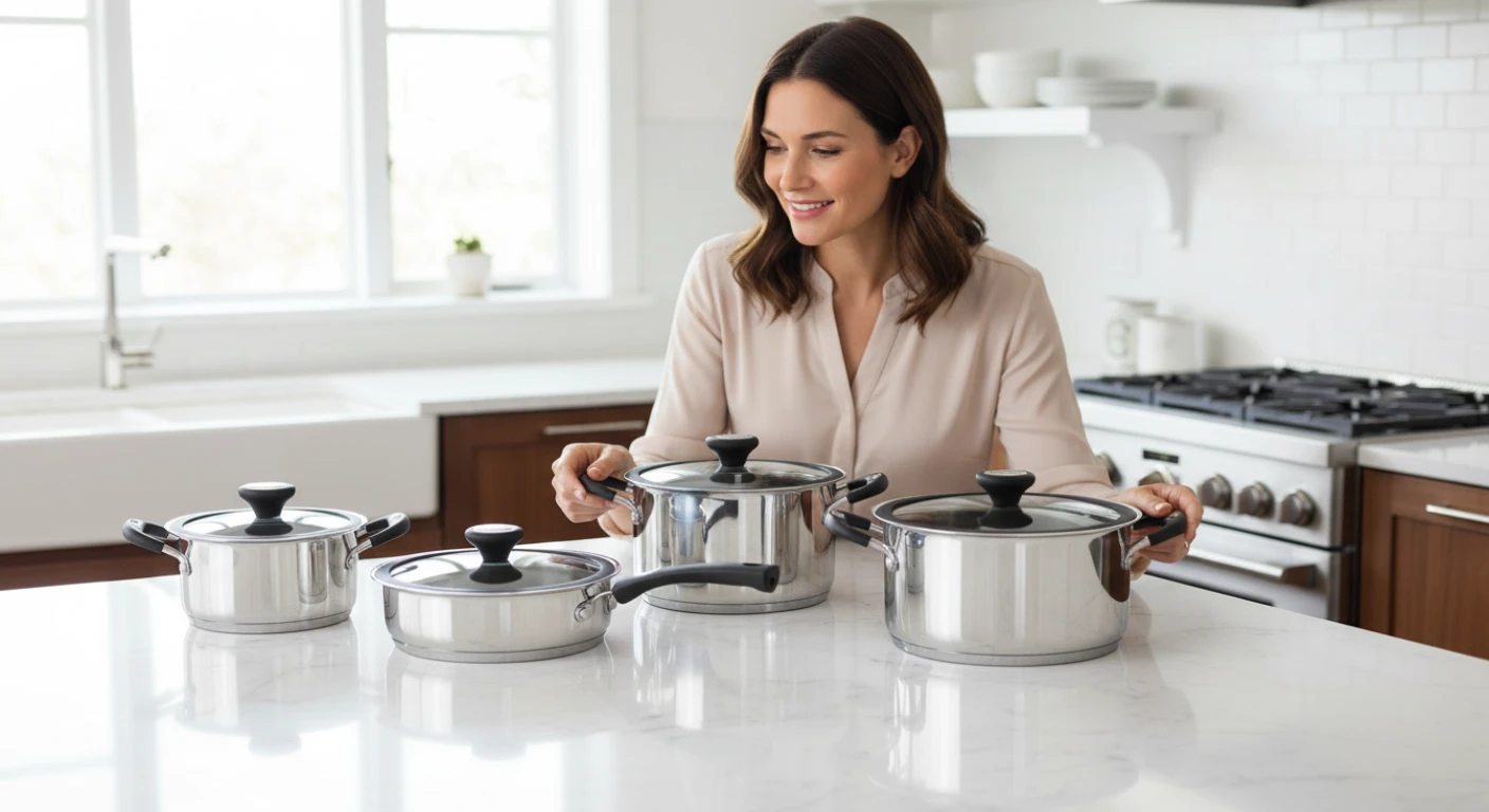 Panelas de alumínio anodizado proporcionam cozimento uniforme