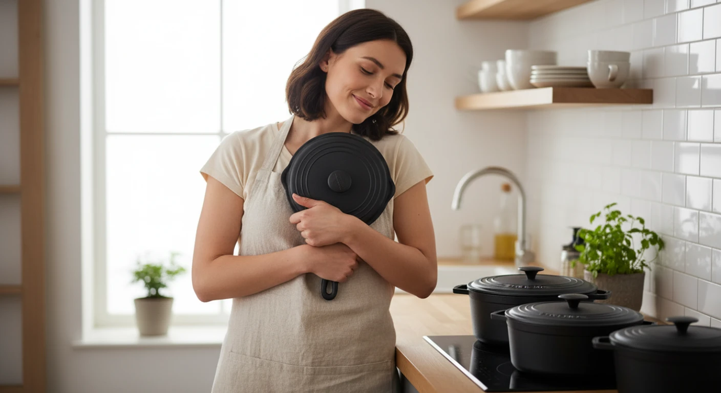 Panelas neutras com revestimento antiaderente facilitam o uso diário