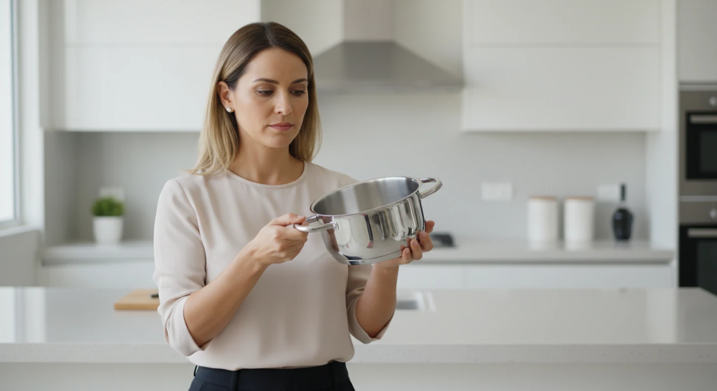 Jogo de panelas para refeições simples e práticas