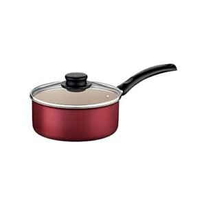 Panela Tramontina Turim em Alumínio com Revestimento Interno e Externo em Antiaderente Starflon Max Vermelha 18 cm 2 L